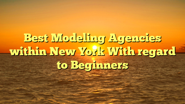 Best Modeling Agencies within New York With regard to Beginners