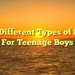 The Different Types of Suits For Teenage Boys