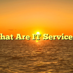 What Are IT Services?