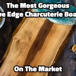 Live Edge Charcuterie Board with handles